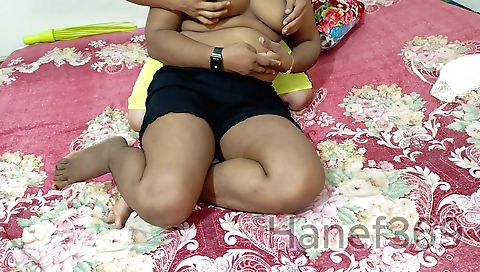 Indian teen takes her stepsister-in-law to the house