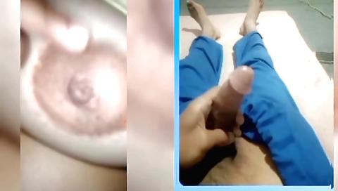 Handsome dude fucks a beautiful pussy in a handjob video