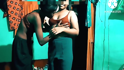 Hot brunette lesbian video with wild lesbian romances