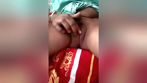 Indian hairy woman shows her sexy body in front of web cam