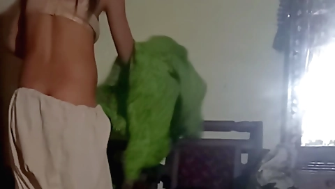 Pakistani amateur video with a hot love in their love for a girl