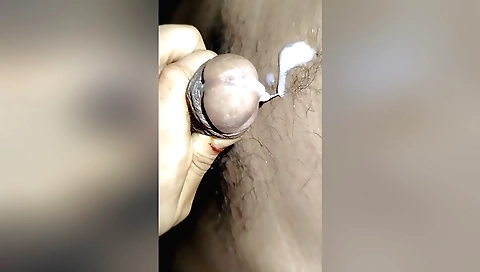 Bhabhi desi with big hairy breasts enjoys intimate sex