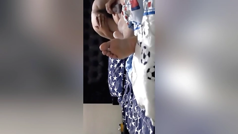 A hot girl in a sexy dress and a cute black man in a sexy body