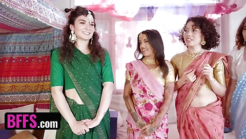 Desi orgy a gorgeous indian slut is getting her pussy fucked