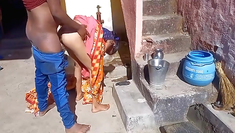Indian girl gives a blowjob and gets fucked 3 times