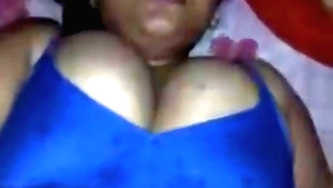 I'm in an amateur porn video that shows my big tits