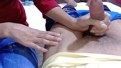 Hot brunette stepsister gets fucked by her stepdad