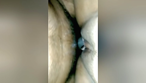 Indian bhabhi humping in front of a camera in amateur porn video