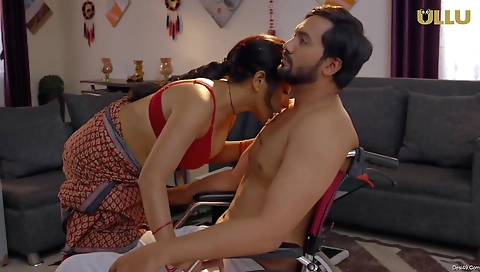 Milf 18+ brunette takes off her sexy top to have sex