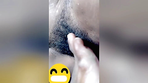 Indian teen slut with hairy pussy gets to enjoy some sexy fun