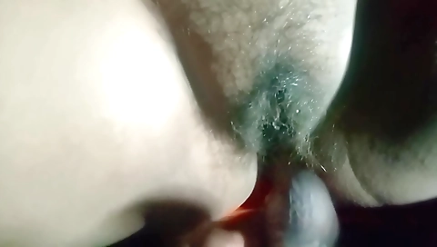 Amateur stepsister-in-law naked in her pink lingerie