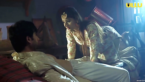 Brunette teen in her room dressed in pink and sexy