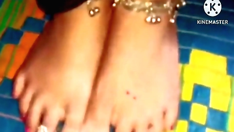 Woman stripping from her boyfriend in a luxurious room