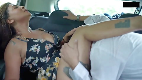 Sexy indian girl wearing her pink bikini and lingerie