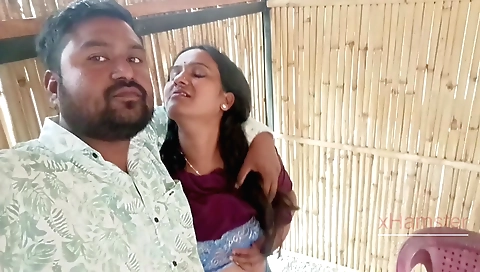 Hot amateur indian brunette fuck on hotels dining table