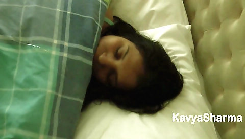 Busty Indian wife in lingerie makes homemade porn video