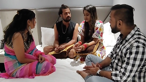 Mature Indian Aunty Teaching Her Young Lover How To Do Sex