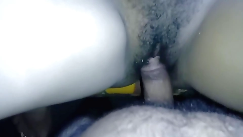 Indian babe fucks a big dude for a hairy porn video