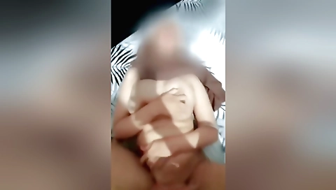 Petite and sexy brunette in a beautiful hijab clip