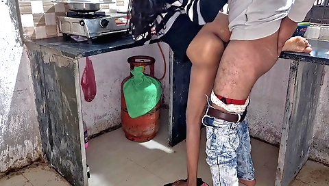 Indian amateur teen has hairy pussy and deepthroat sex