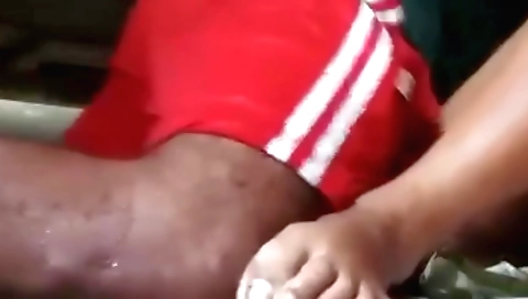 Indian girl with a beautiful body is with her best friend