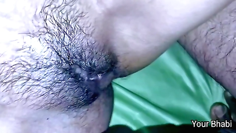 Indian couple 18+ hairy video with newly married villagers wife