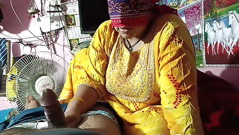 Kajal bhabhi gives blow job and deepthroat to her stepbrother-in-law