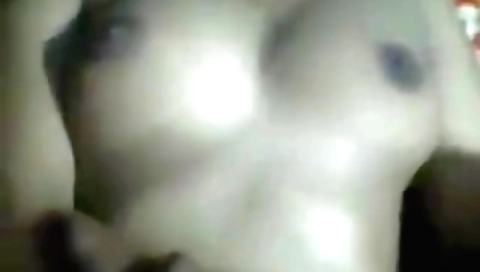 Indian brunette woman has a passionate sex in the kitchen