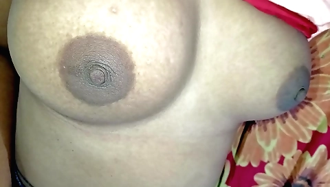 Indian girl with big boobs gets naked and shows her body