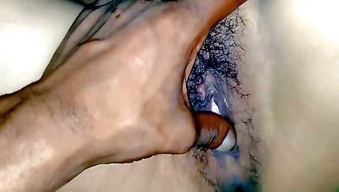 Indian hairy chick shows her hairy body in hd porn