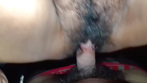 Amateur indian babe on street showing her hairy Pussy