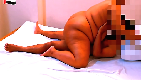 Hot brunette stepmom fucks her stepson in her pussy