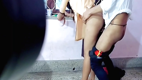 Horny brunette webcam video with sexy ass sex scene