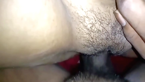 Indian chick has a hairy pussy and her cunt is hard