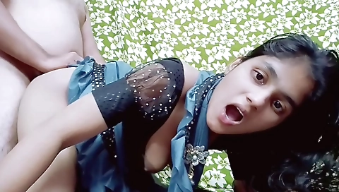 Indian porn video with a sexy brunette getting fucked