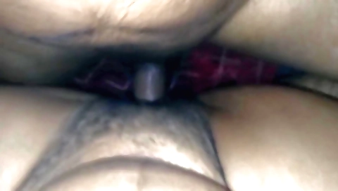 Amateur hottie's hairy pussy gets rammed by her husband