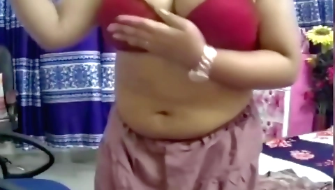 Big tits brunette 18+ shows her body on web camera