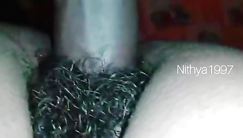 Indian woman gets her hairy pussy fucked by her bf