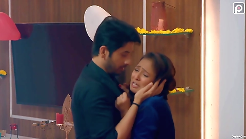 Brunette milf gets on top and takes a great blowjob