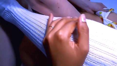 Indian teen 18+ with stockings gets fucked on the web cam