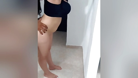 Amateur stepsister gets it on with her stepson's dick