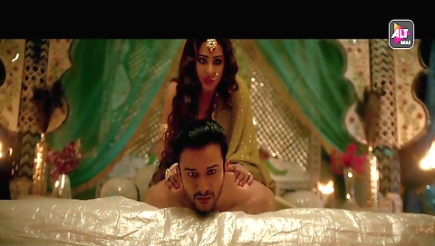 Busty brunette shows her sexy body in hd porn video