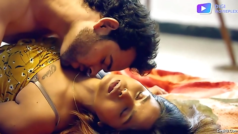 Cute brunette teacher with a nice smile gets pupils' attention