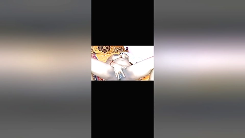 Indian woman fucks stepson while stepping on the bed