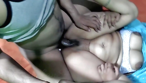 Indian woman enjoys sex with her husband and her hubby