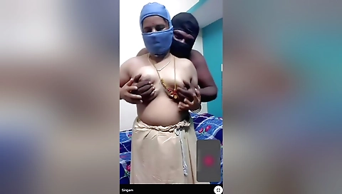 Hot couple with hot braids and great boobs 360k sex video