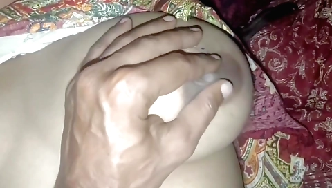 Indian woman gets her hairy pussy fucked in the house